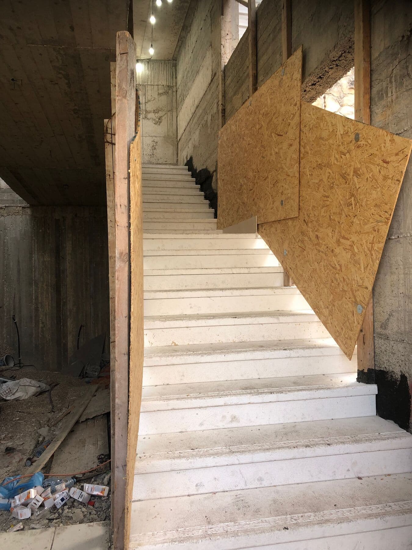 The staircase